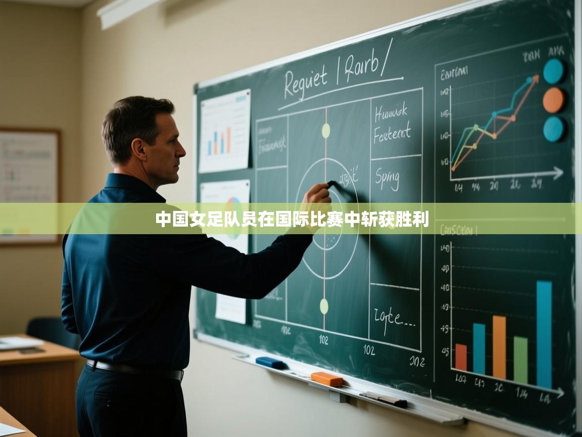 中国女足队员在国际比赛中斩获胜利